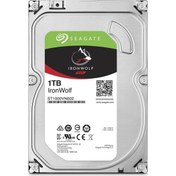 Resim Seagate IronWolf NAS HDD 1TB 3.5" 5900RPM 64MB Cache Sata 3 Sabit Seagate