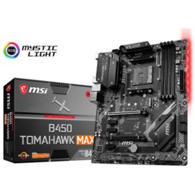 Resim MSI B450 Tomahawk Max Ddr4 S+gl Am4 (Atx ) 