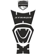 Resim Mondial Strada 125 2022 - 2024 Uyumlu Tank Pad Set 001 Siyah 