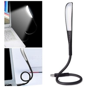 Resim River World Siyah Renkte 3 Kademeli 14 Ledli Usb Girişli Kitap-masa Okuma Lambası Ledi Çok Renkli 