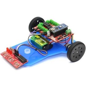 Resim Çizgi Izleyen Robot Kiti - Çigor Demonte 