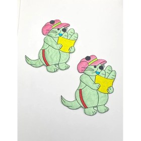 Resim Ütü Ile Yapışan Bebek Battaniye Aplikesi / Bebek ve Çocuk Aplikesi / 2 Li Set 