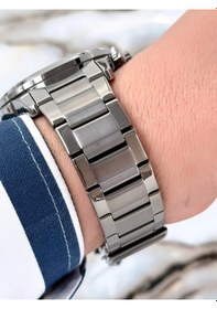 Resim Ferrucci Tüm Fonksiyonlar Aktif Mineral Cam Çelik Kordon&kasa Erkek Saat Zmfer086 