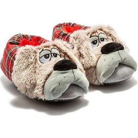 Resim Twigy Yori Kadın,Garson Boy Hayvanlı Panduf Gri 36/41 CC0565 Gri 