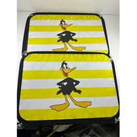 Resim Baskılı Yan Cam Perde Aksesuar ’daffy Duck’ (Tüm Otolara Uygundur.) 