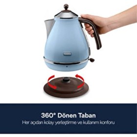 Resim Delonghi Brillante, KBJ2001.BK Su Isıtıcısı Kettle 