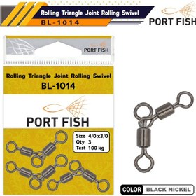 Resim Portfish Bl-1014 İkili Parakete Fırdöndü 3/0-2/0 1 