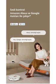 Resim Xiaomi Robot Vacuum S20 Akıllı Robot Süpürge 5000Pa (Xiaomi Türkiye Garantili) 
