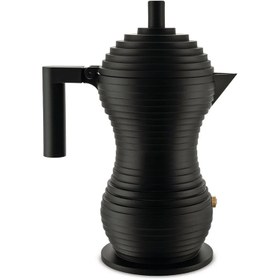 Resim Alessi Pulcina Siyah 70 ml Espresso Makinesi 