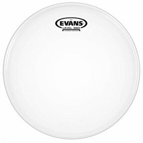 Resim Evans B12G12 12" Deri Tom ve Trampet Kumlu Beyaz Tek Kat 
