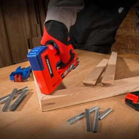 Resim Mena Rise WP223002 6 In 1 Profesyonel 6-14MM Mekanik Zımba ve 15MM Çivi Tabancası 