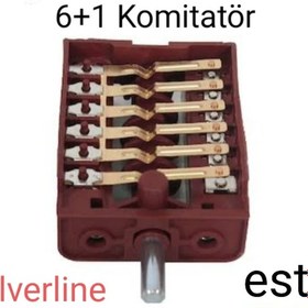 Resim Silverline Uyumlu Esty Ankastre Fırın Komitatörü Kademe Anahtarı Şalter - 465469573 