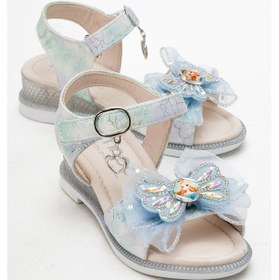 Resim Mnpc Kız Çocuk Mavi Abiye Ayakkabı 25y3s1007256 Mavi 