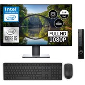 Resim Dell Optiplex 300MFF Intel i5 12500T 16GB 256GB SSD Freedos 21.5 Mini Masaüstü Bilgisayar N011O3000MFFM04 