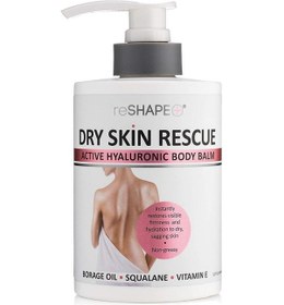 Resim Reshape Kuru Cilt Kurtarma Aktif Hyaluronik Vücut Balsamı 444 ML 