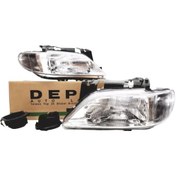 Resim Citroen Xsara Yıl 1997-2000 Arası Depo Sağ Far 6205r5 