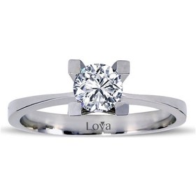 Resim Lova G Renk 0,50 Karat Pırlanta Tektaş Yüzük - Hrd - 1050010 