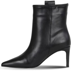 Resim Bueno Shoes Siyah Deri Kadın Topuklu Bot 42WB6253 42WB6253 
