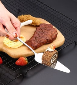 Resim Chavin 1010 Çelik Silver Gri Pasta Spatula Kek Sunum cin748by 