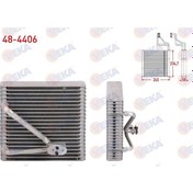 Resim Klıma Evaporatoru Borulu 234,7x245x58 Caddy Iıı-ıv 07-20/ Golf V 