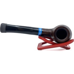 Resim Dapper Bent Brandy Briar Gül Kökü 9 Mm Filtreli El Yapımı Pipo - 3554 