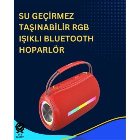 Resim teknodayım USB/SD/AUX Girişli Hoparlör – 10 W × 2 Çift Sürücü 