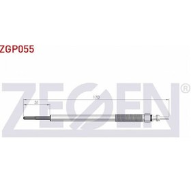 Resim Mıtsubıshı L200 Trıton Ka T, Kb T 2.5dı-d Ka4t 2010-2015 Kızdırma Buji 11v 1820a006 1820a020 