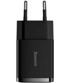 Resim Baseus Compact 10 5w Şarj Cihazı Siyah 