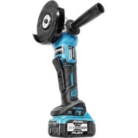 Resim Bulldozer Çift Akülü Taşlama Spirel Makinesi 58v Blue Pro Şarjlı Taşlama Makinesi 