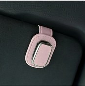 Resim Chuangyinshop Pembe 1 Adet Premium Sun Visor Klips - Dayanıklı Dashboard Organizer, Kolay Kurulum 