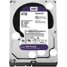 Resim WD 4 Tb Wd 3.5 Purple Sata3 5400RPM 256MB 7/24 Guvenlık WD43PURZ 