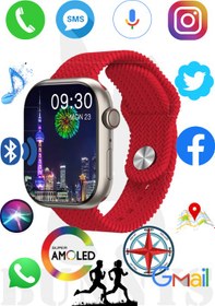 Resim General Mobile GM 20 Uyumlu Akıllı Saat Konuşma Özellikli Watch 9 PRO 45MM AMOLED EKRAN 