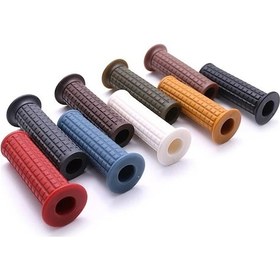 Resim Hightower 2 Adet Universal Protaper 25mm Kırmızı Motosiklet Dirt Pit Gidon Tutacak 