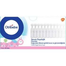 Resim Otribebe Monodoz Steril (Deniz Suyu) 20 Flakon 