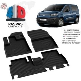 Resim Yeni Doblo Araca Özel 4d Havuzlu Paspas 2023 2024 2025 2026 