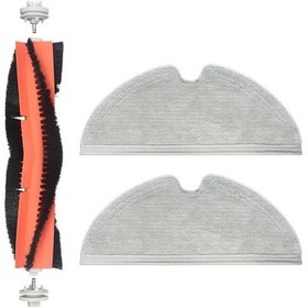 Resim Xiaomi 1C Vacuum Mop (Stytj01Zhm) Uyumlu Ana Fırça Ve Mop-3 Parça 