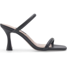 Resim Nine West Pena 3fx Siyah Kadın Topuklu Terlik 