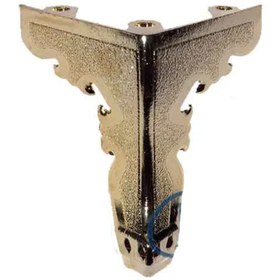 Resim Skygo Kelebek Ahşap, Sunta Sandık Ayağı, Kutu Ayak 5,5 cm - Sarı 