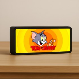 Resim Sfenks. Tom And Jerry LED Lamba & Masa Lambası & Gece Lambası 