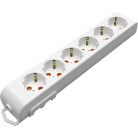 Resim Mutlusan RI-TECH 6'LI (Ç.K.) TOPRAKLI GRUP PRİZ (KLEMENSLİ) 