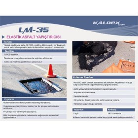 Resim Asfalt Yapıştırıcısı Lm-35 18Lt 