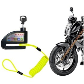 Resim Alarmlı Motorbisiklet Kilidi Ym-749-a 