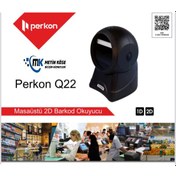 Resim Perkon Q22 1D/2D Masaüstü Barkod Okuyucu (Usb) 