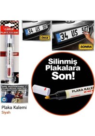 Resim Plaka Boyama Kalemi Carub Siyah 