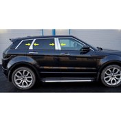 Resim Titiz Krom Aksesuar Land Rover Range Rover Evoque 2012-2017 Krom Kapı Direk 6 Parça 