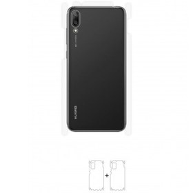 Resim Wrapsol Huawei Y7 Pro 2019 Arka Yan Koruyucu Darbe Emici Poliüretan Film Amerika Üretimi 