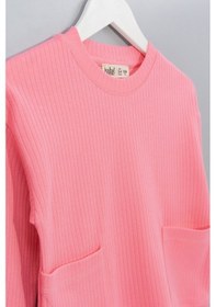 Resim Zuzunga Fitilli Cepli Pembe Kız Çocuk Pijama Takımı Pembe 