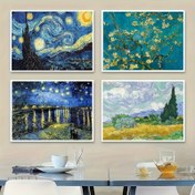 Resim 4 adetlik bir set 30.0 * 40.01 cm çerçevesiz DIY elmas boyama kombinasyonu, 5D mozaik yuvarlak matkap yapay elmas serisi elmas boyama. Tamamen elmas nakışlı haç işi el yapımı elmas boyama sanatı duvar dekorasyon resmi, tam elmas tasarımı, ekranın daha zarif hale gelmesini sağlar 