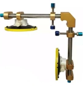 Resim Profesyonel Köşeli Manuel Ayarlı Seramik Mermer Taşıma Vantuzu Tekli 