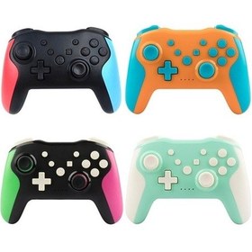 Resim Wondernest Titreşim Switch Siyah Pro Patlaması Ns009 Mavi Kırmızı Kablosuz İçin Gamepad Eksenli Bluetooth 6 Um 